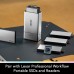 Lexar Professional Workflow Go 2-Bay Docking Station Lexar Professional Workflow Go 2-Bay Docking Station